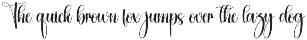 Change | Script Font preview