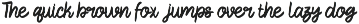 Archie Script Font preview