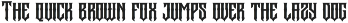 Megasord Typeface preview