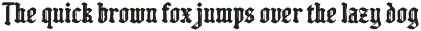 Astern Shade - Blackletter Font preview