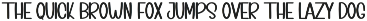 Quote Baby font preview