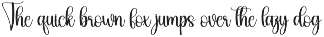 Rainyday | Script Font preview