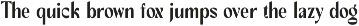 Advera - Bold Display Font preview