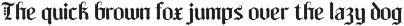 CS Crackle – Blackletter Font preview