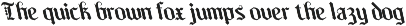 CS Crackle – Blackletter Font preview