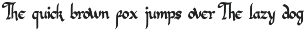 King Malik - Turkish Font preview