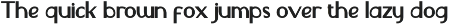 Gergeta font preview
