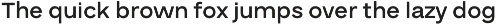 Buvera Modern Sans Serif preview