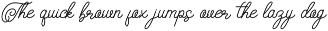 Kamala - Script Font font preview