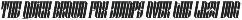 Meguro font preview