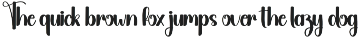 Ballerina | Script Font preview