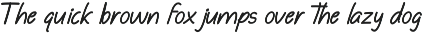 Bertaut Handwritten Font preview