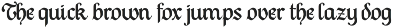 Todak Gothic - Blackletter Family font preview