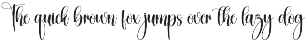 California | Script Font preview
