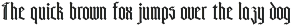 CS Hustle – Blackletter Font preview