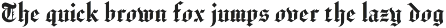 CS Hyena – Old English Font preview