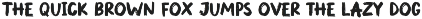 Mukbang Brush Font preview