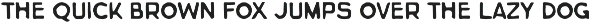 Canyonlands font preview