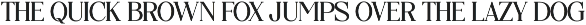 Scrawl - All caps serif font preview