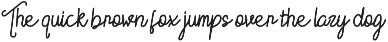 Latsabine font preview