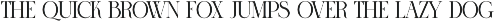 RAVORS Elegant Ligature Serif preview