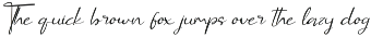 Galine Amours - Modern Handwritten preview