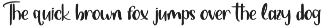 Serenity Loop - Brush Handwritten preview