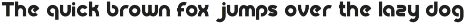 Hologenic Sans Serif Font preview