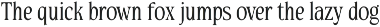 Milfont - Serif Font Combination preview