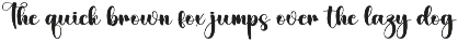 Americano | Script Font preview