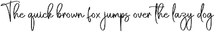 Overthinking | Script Font preview