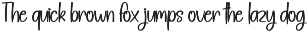 Sample Highland | Script Font preview