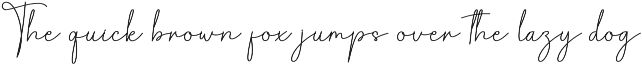 Simple Calligraphy | Script Font preview