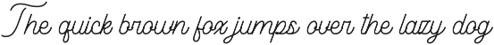 Loverboys - Monoline Script Font preview
