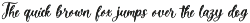 Abitha - Calligraphy Font preview