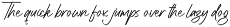 Hillganes - Modern Script font preview