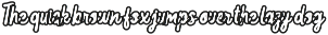Lime Lines a Script Cartoon Font preview