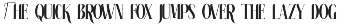 white over font serif preview
