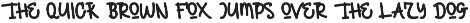Tovers Cokes - Font preview