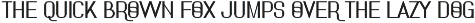 Trioscou - Font preview