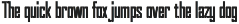 Wantgife - Font preview
