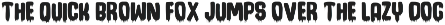 Zombies Gothic Scary Horror Font preview