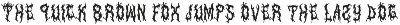 CS Beware – Black Metal Font preview