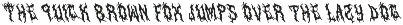 CS Beware – Black Metal Font preview