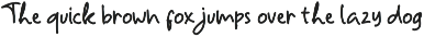 The Happy Duckey Handwritten Font preview