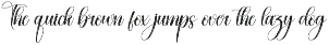 Aromatic | Script Font preview