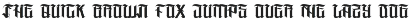 Nokrusa - Gothic Blackletter Font preview