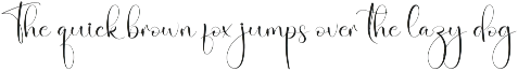 Butterfly | Script Font preview