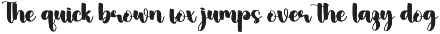 Humble | Script Font preview