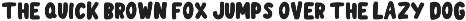 Mini Forest unique font preview